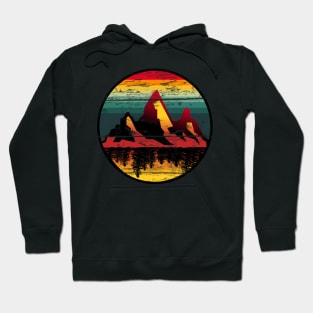 Sunset Over The Mountains Hoodie